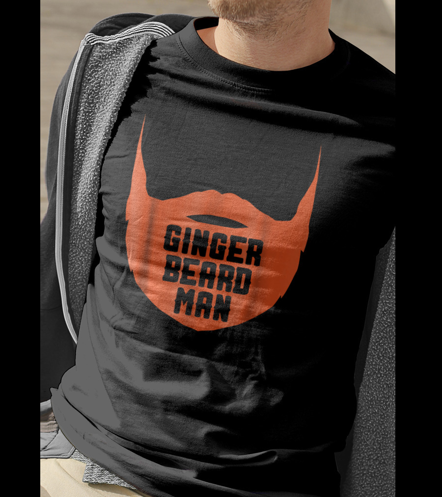 Ginger Beard Man Funny Red Head T-Shirt