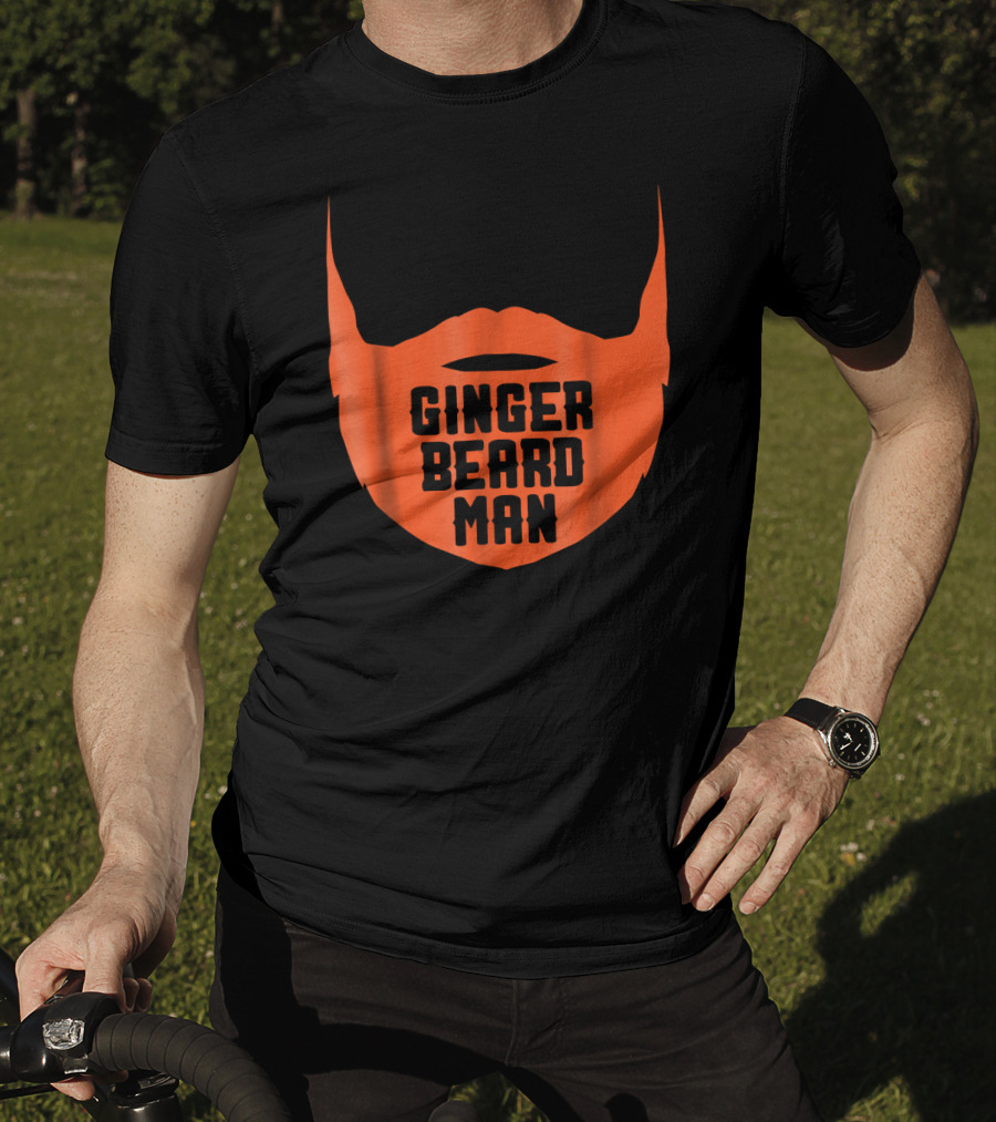 Ginger Beard Man Funny Red Head T-Shirt