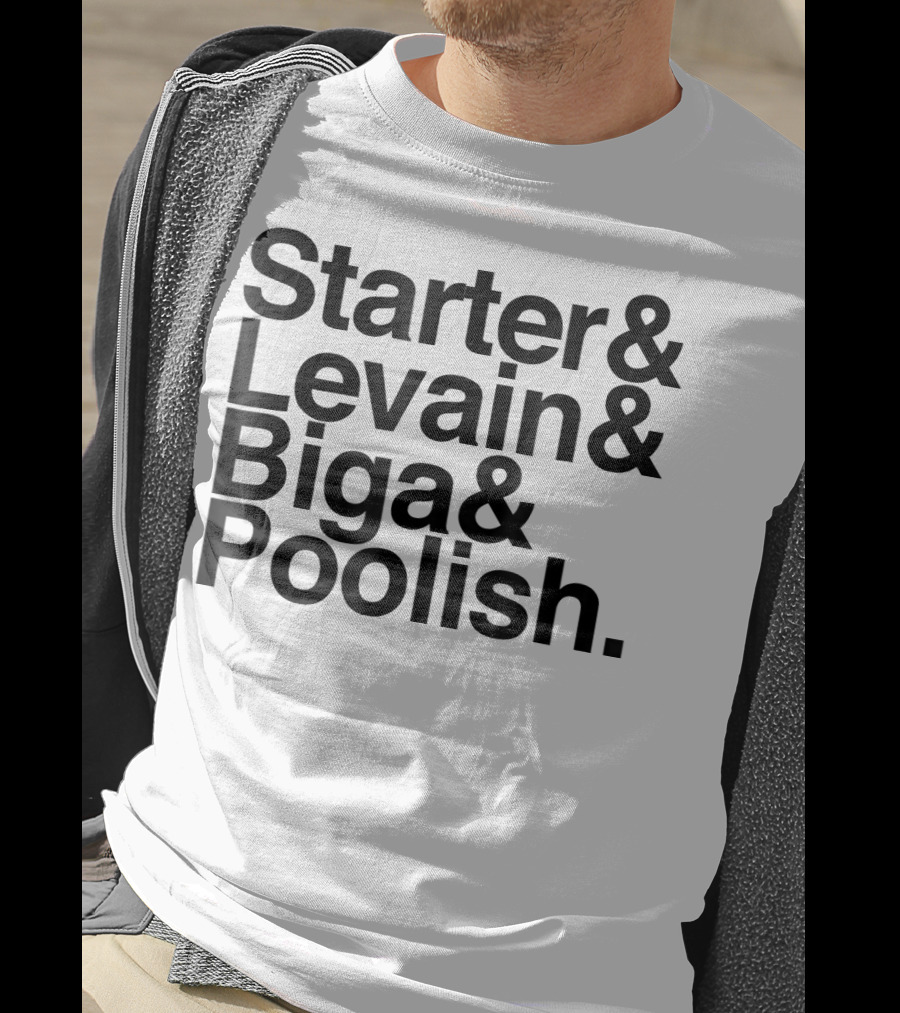 Starter Levain Biga Poolish Funny Sourdough T-Shirt