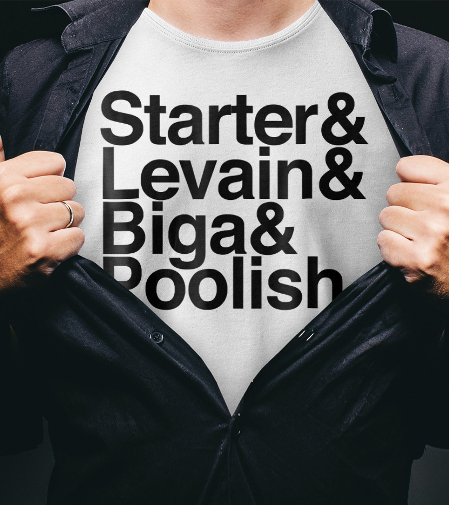 Starter Levain Biga Poolish Funny Sourdough T-Shirt