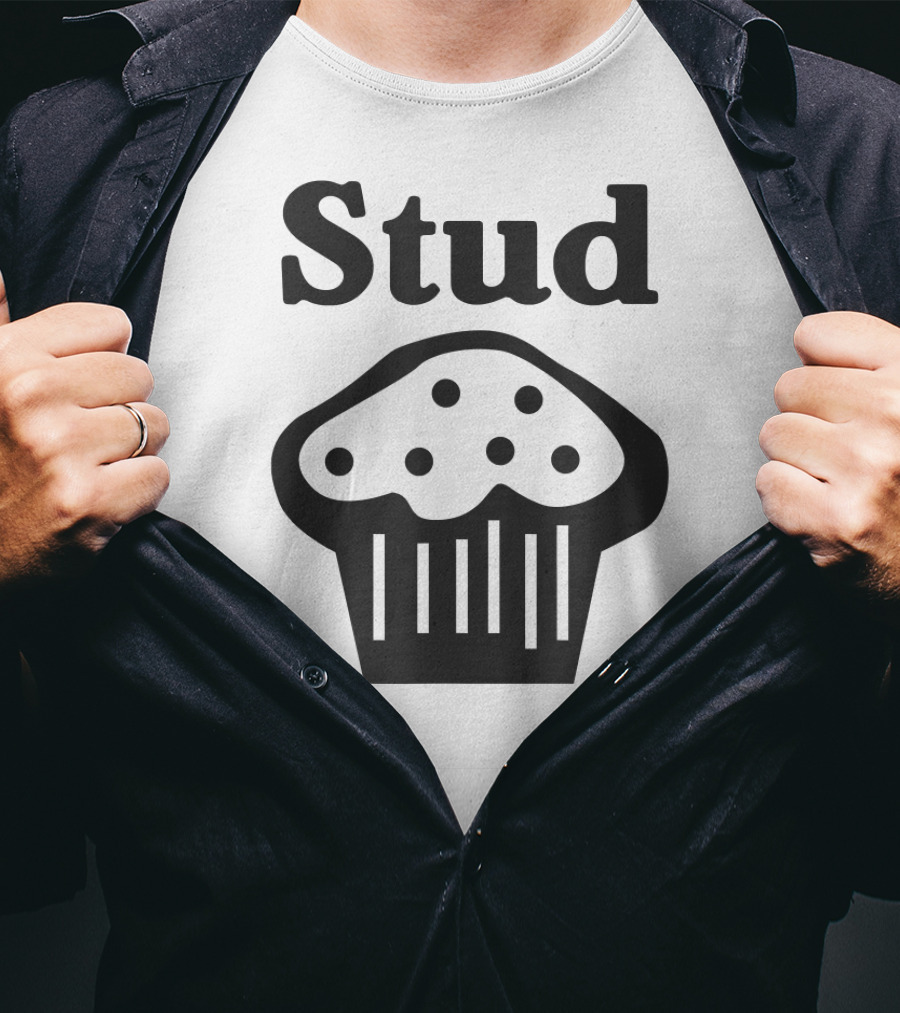 Stud Muffin Baking Funny T-Shirt