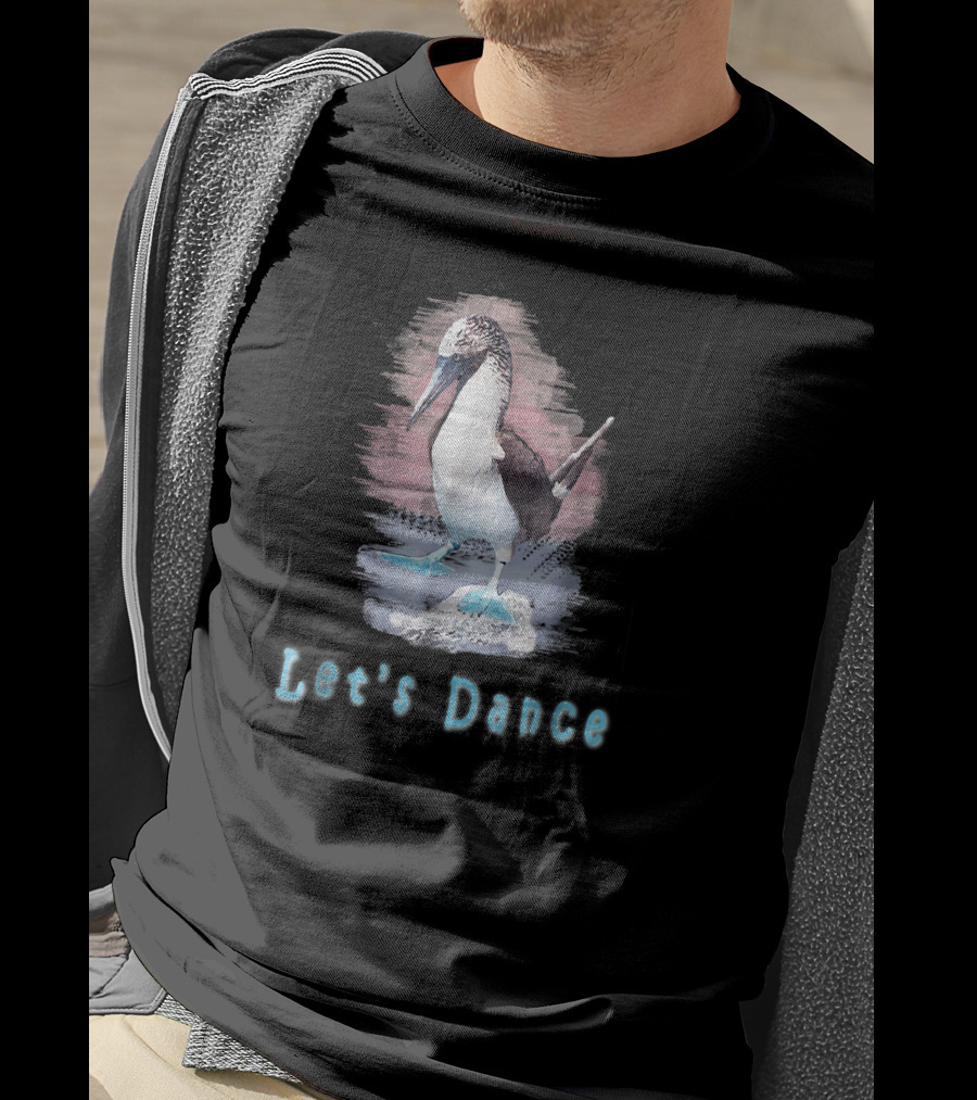 Let's Dance Galapagos Blue Footed Booby T-Shirt