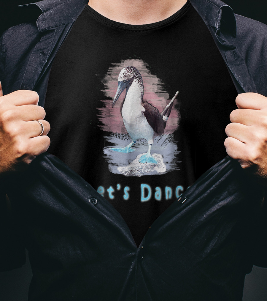Let's Dance Galapagos Blue Footed Booby T-Shirt