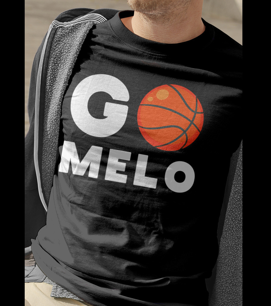 Go Melo Carmelo Basketball Enthusiast Gear T-Shirt
