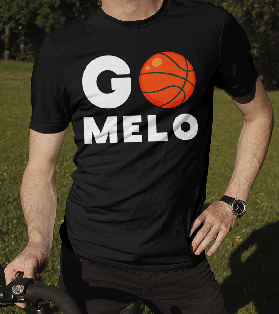 Go Melo Carmelo Basketball Enthusiast Gear T-Shirt