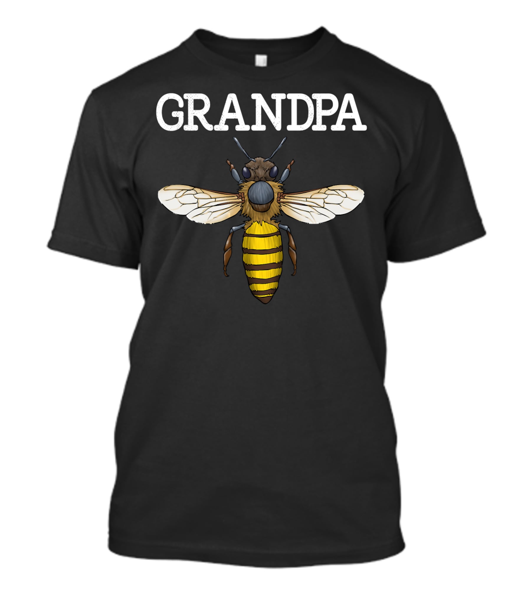 Grandpa Bee Cute Funny Bee Keeper Bee T-Shirt