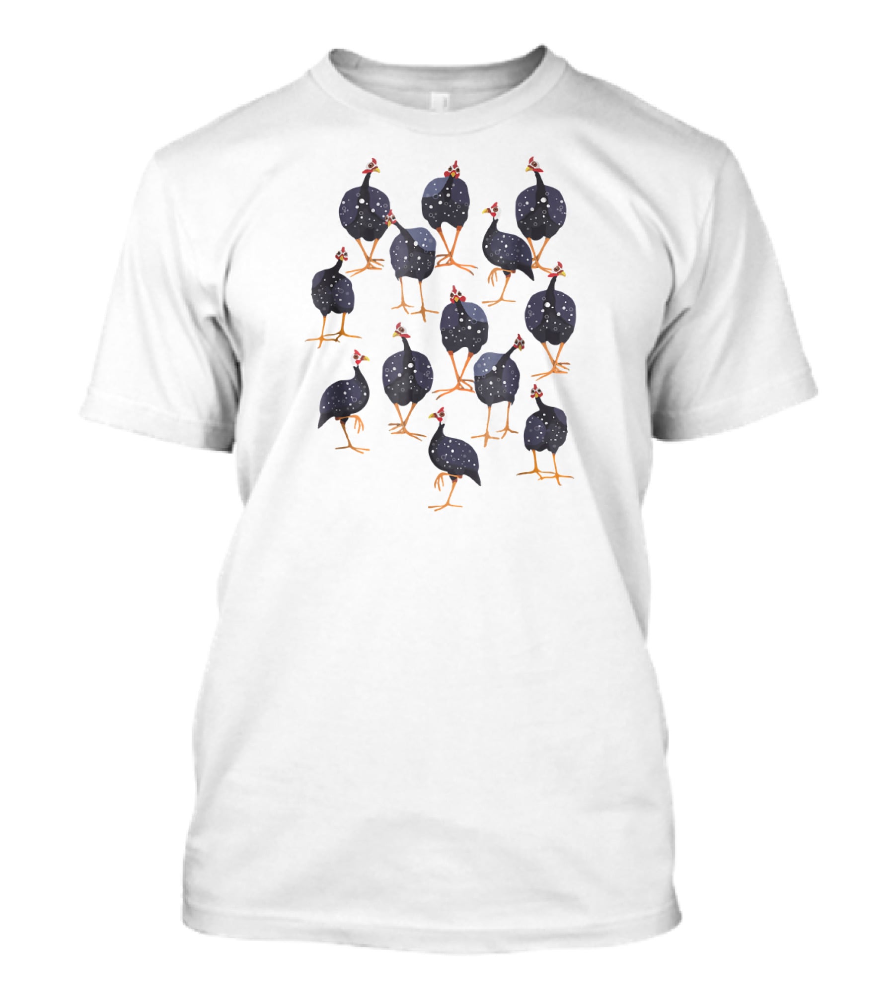 Guinea Fowl Hen Bird T-Shirt