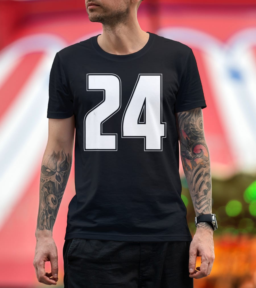 Halloween Group Costume Sport Jersey 24 T-Shirt