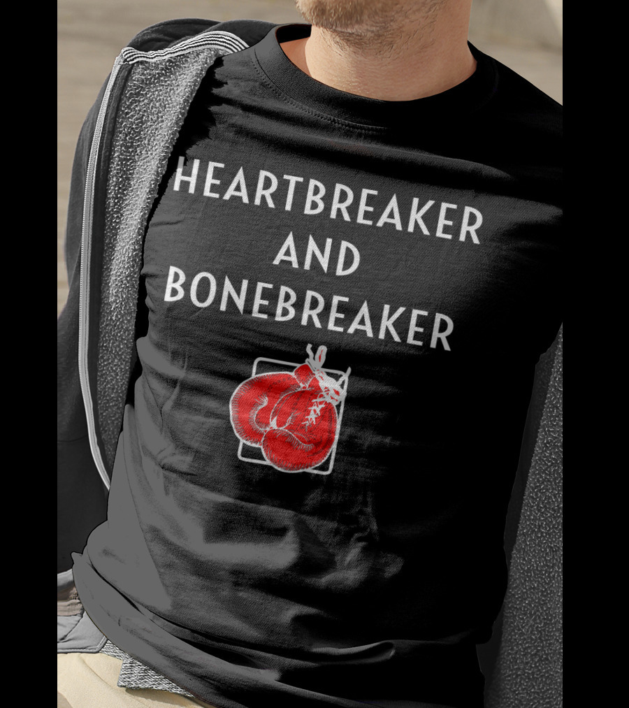 Heartbreaker And Bonebreaker Woman Boxer Boxing Gloves T-Shirt