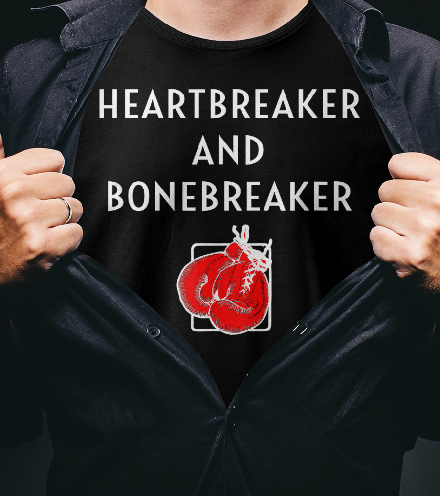 Heartbreaker And Bonebreaker Woman Boxer Boxing Gloves T-Shirt