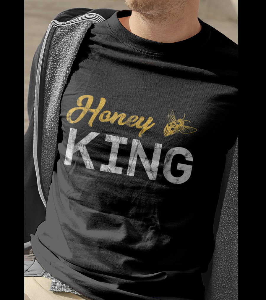 Honey King Bumble Bee Men's Funny T-Shirt