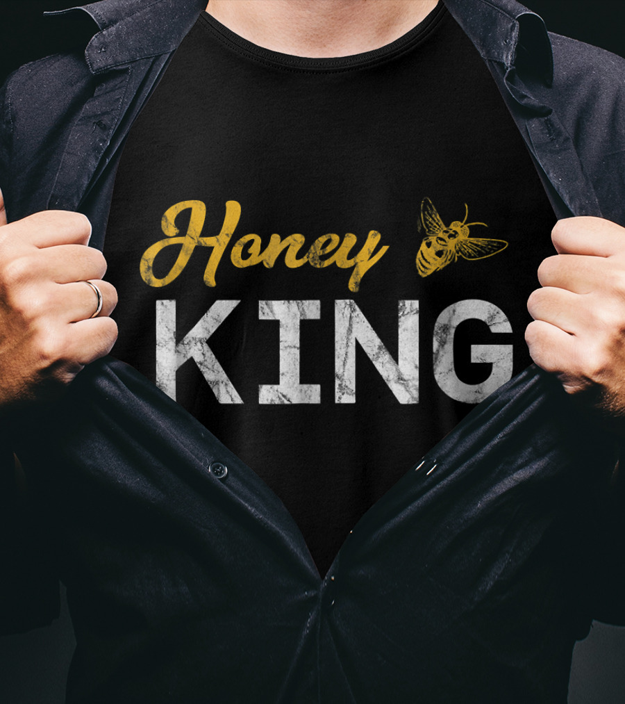 Honey King Bumble Bee Men's Funny T-Shirt