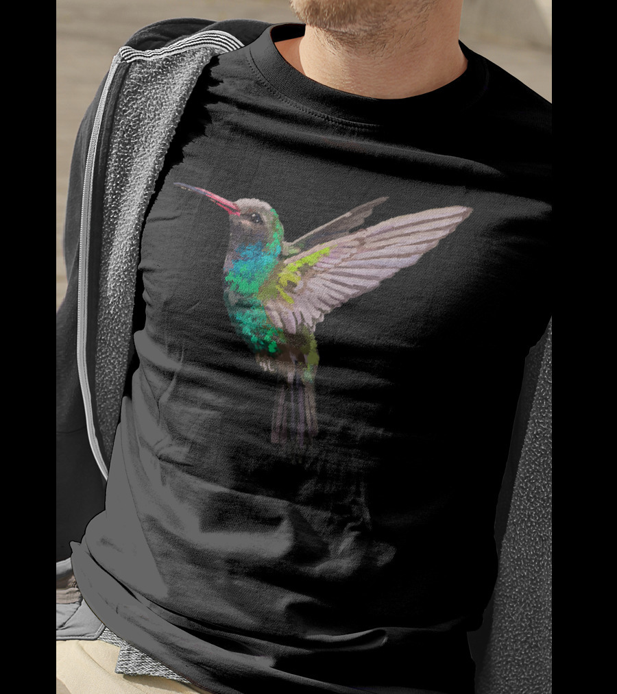 Hummingbird Bird Colorful Winged Beauty T-Shirt