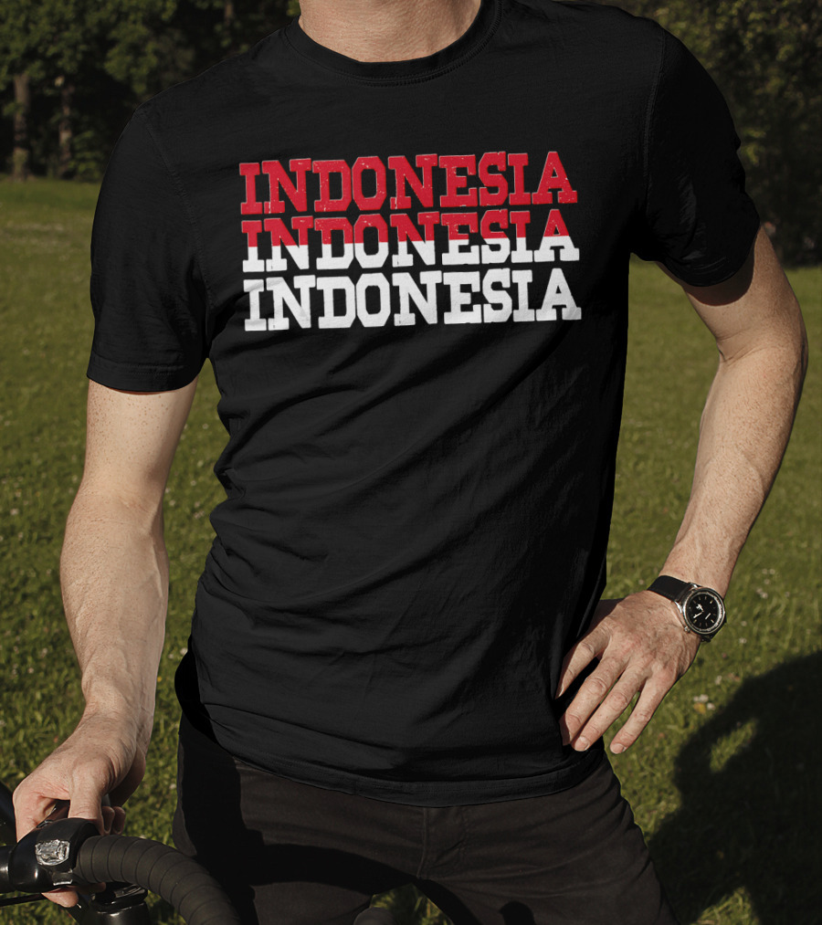 INDONESIA Indonesian Flag Lovers T-Shirt