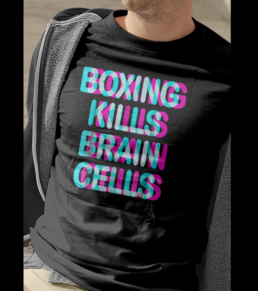 Boxing Kills Brain Cells Sparring T-Shirt