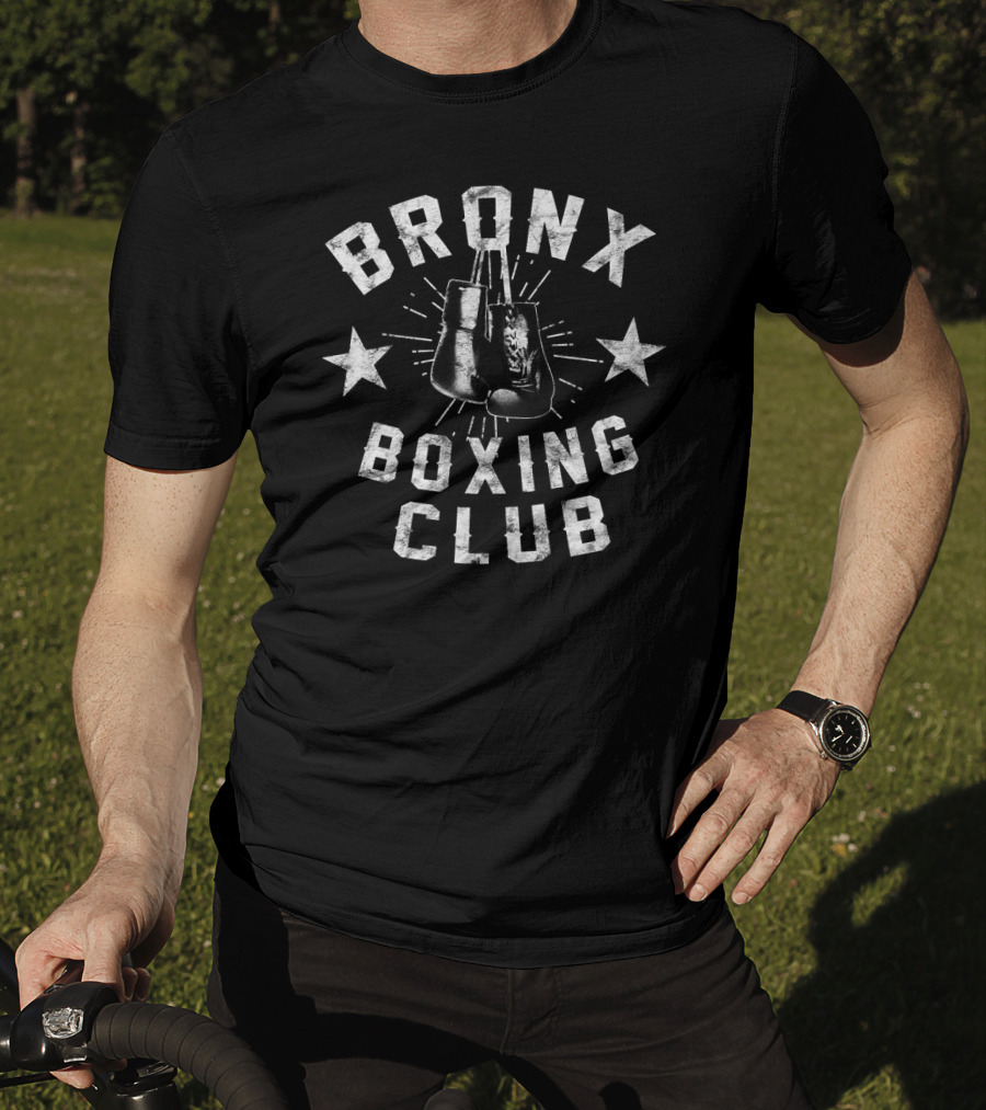 Bronx Boxing Club Boxing Gloves Stars T-Shirt
