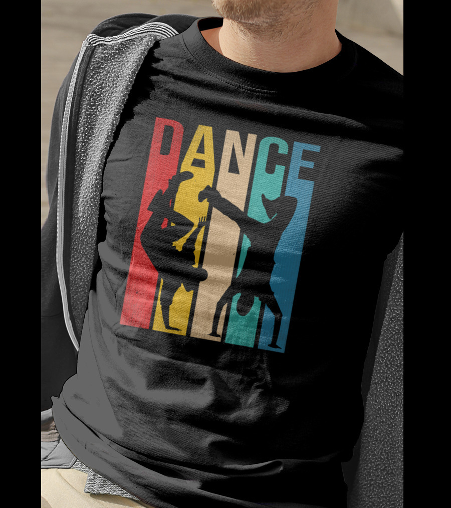Breakdancing B Boy Dance Colorful T-Shirt