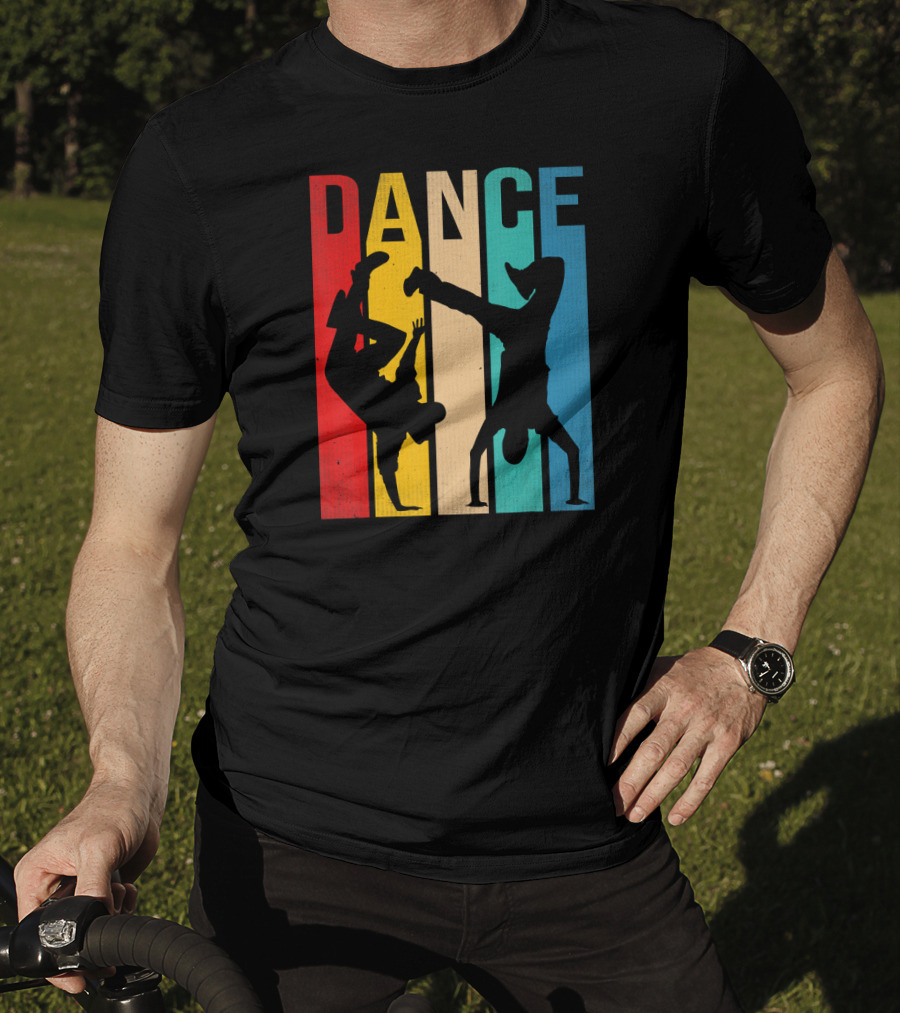 Breakdancing B Boy Dance Colorful T-Shirt