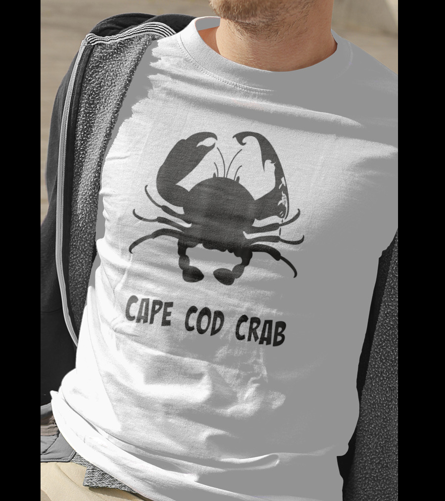 Cape Cod Crab Black T-Shirt