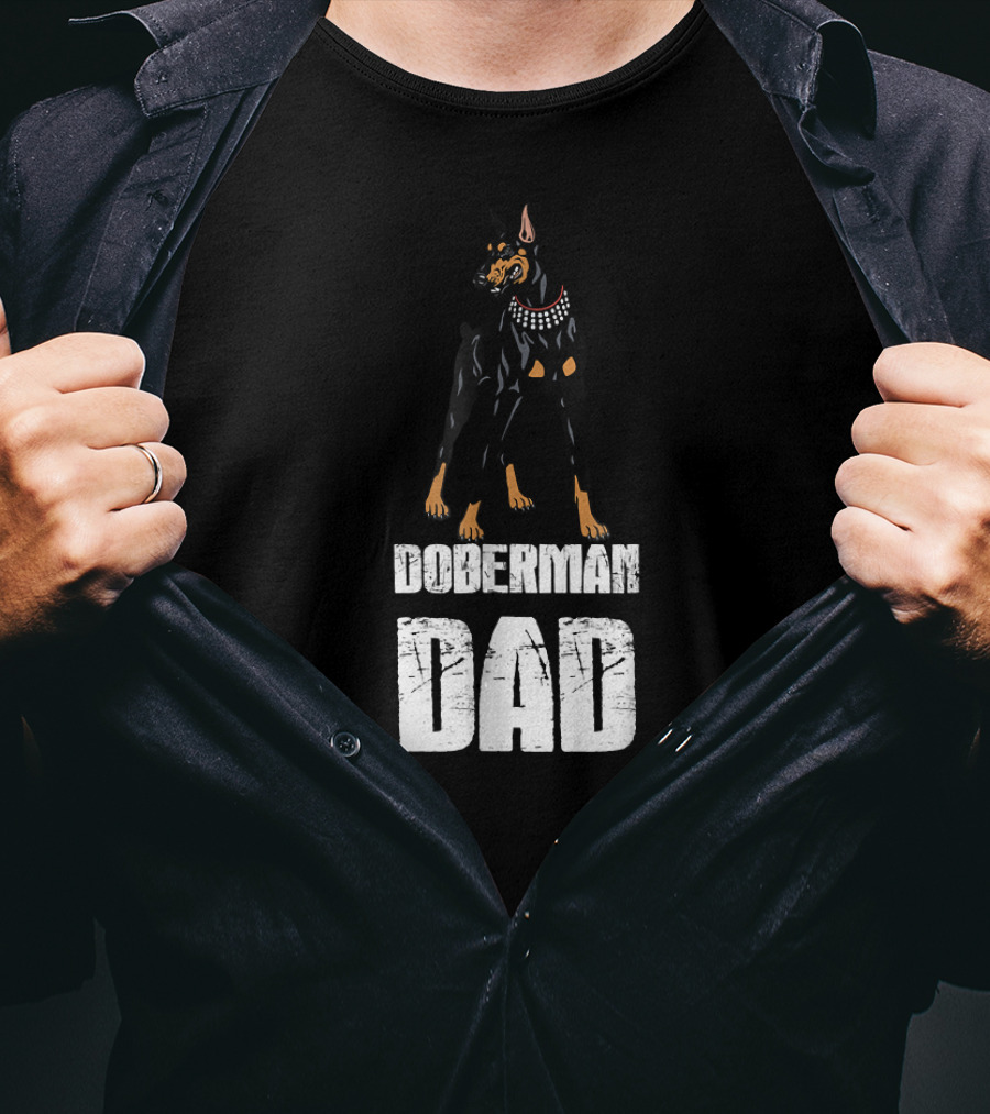 Doberman Dad T-Shirt