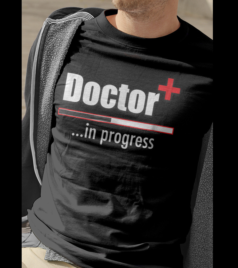 Doctor Plus In Progress Loading Bar T-Shirt