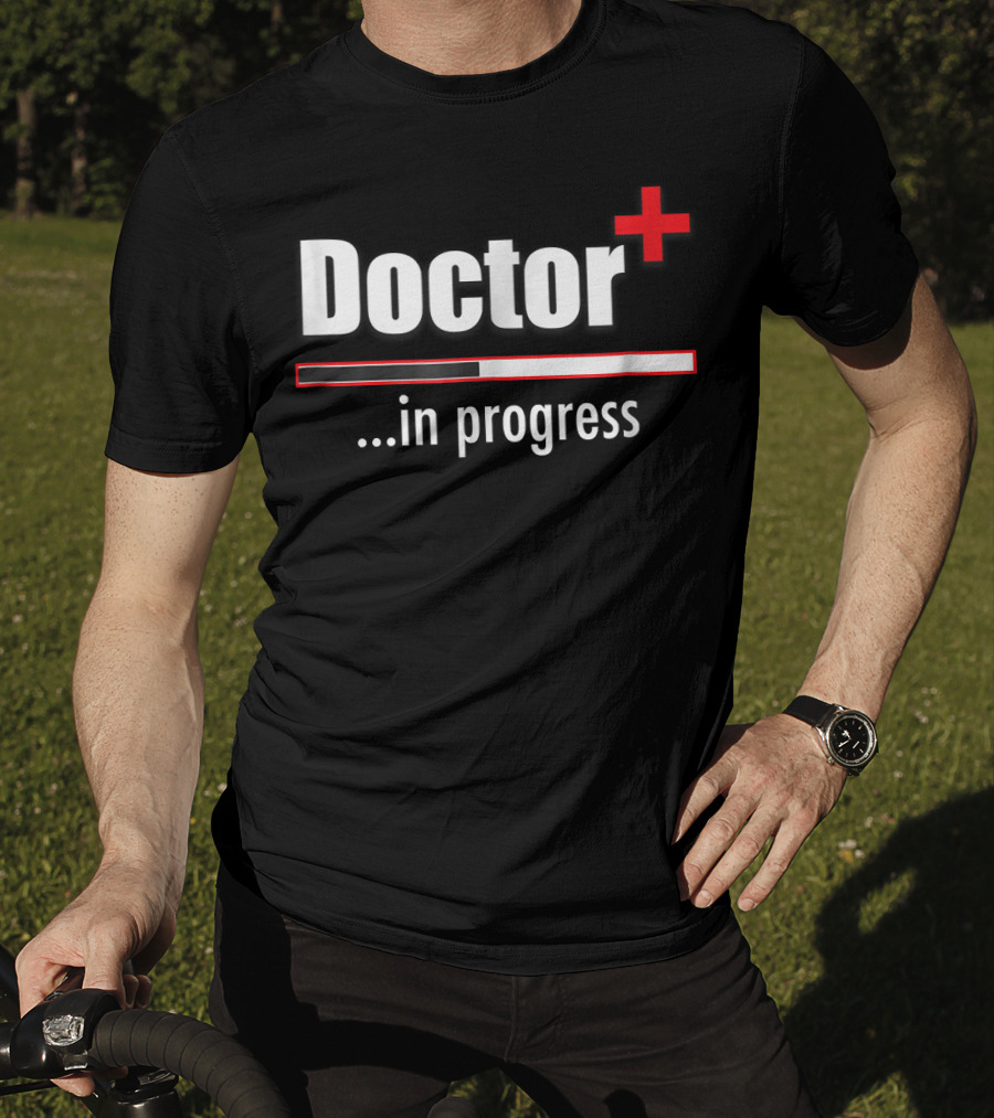 Doctor Plus In Progress Loading Bar T-Shirt