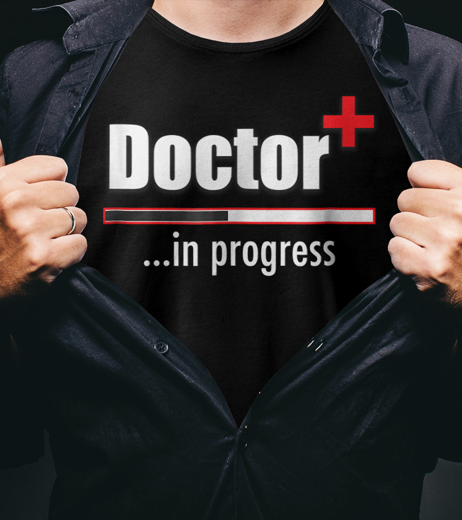 Doctor Plus In Progress Loading Bar T-Shirt