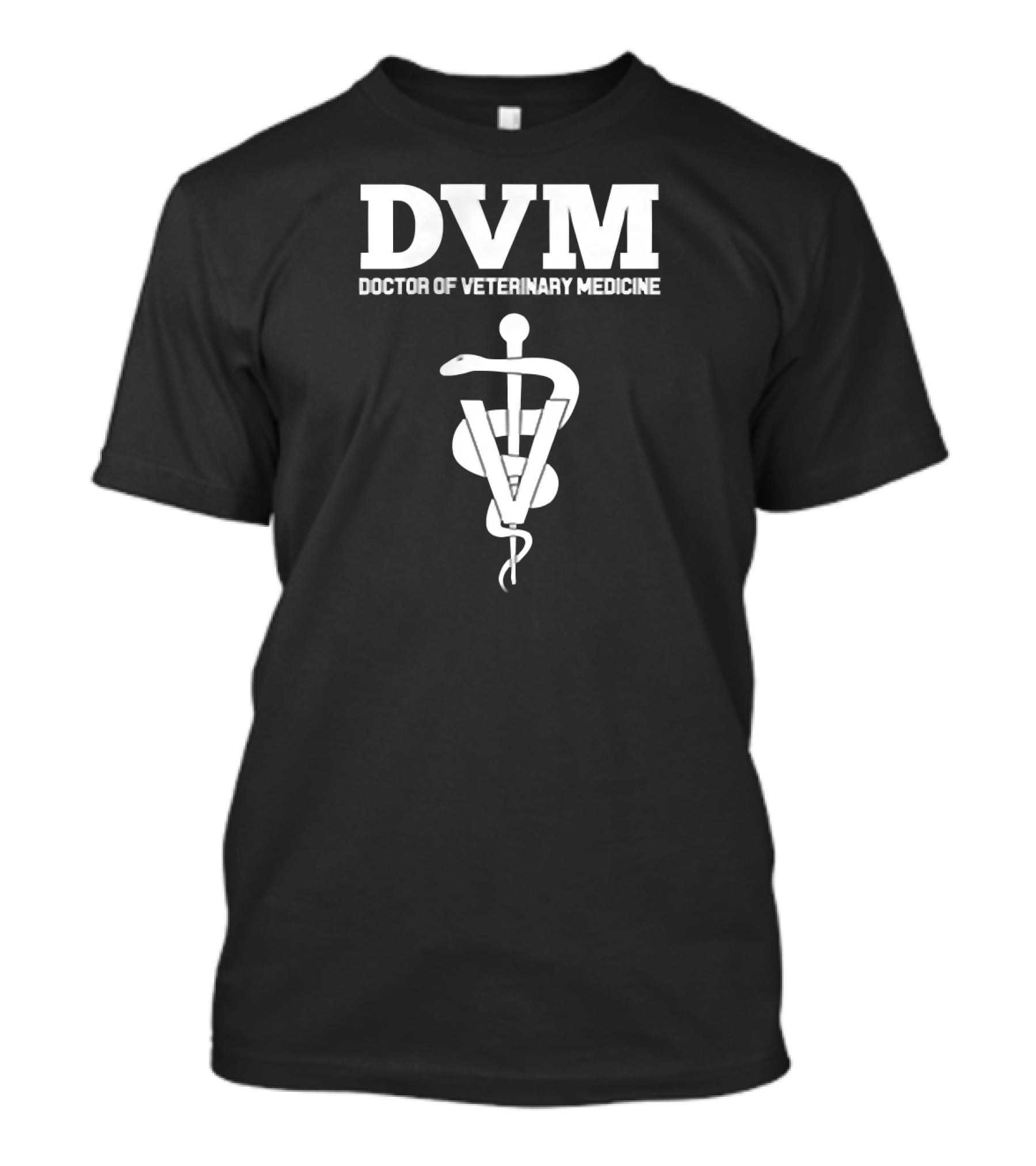 DVM Doctor Of Veterinary Medicine Caduceus T-Shirt