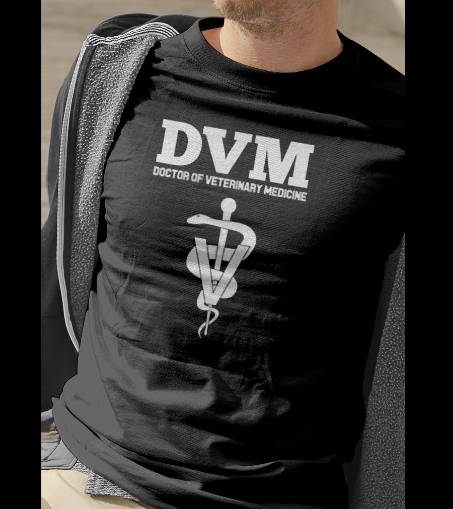 DVM Doctor Of Veterinary Medicine Caduceus T-Shirt