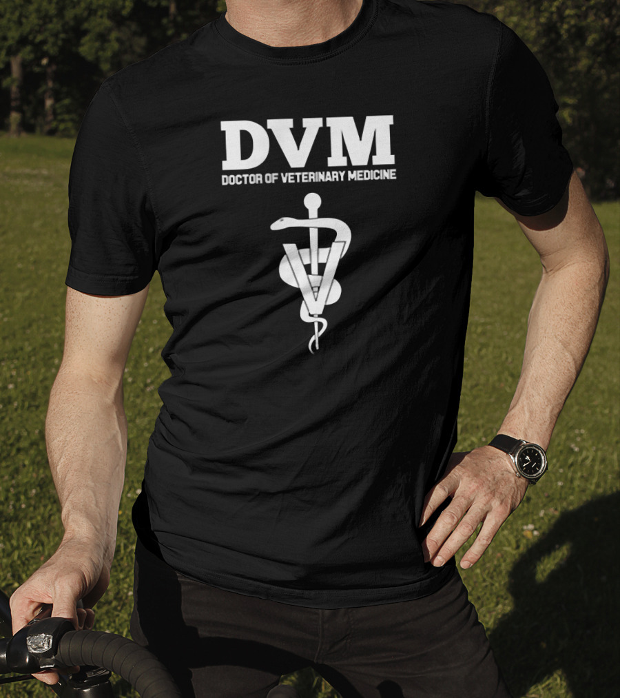 DVM Doctor Of Veterinary Medicine Caduceus T-Shirt