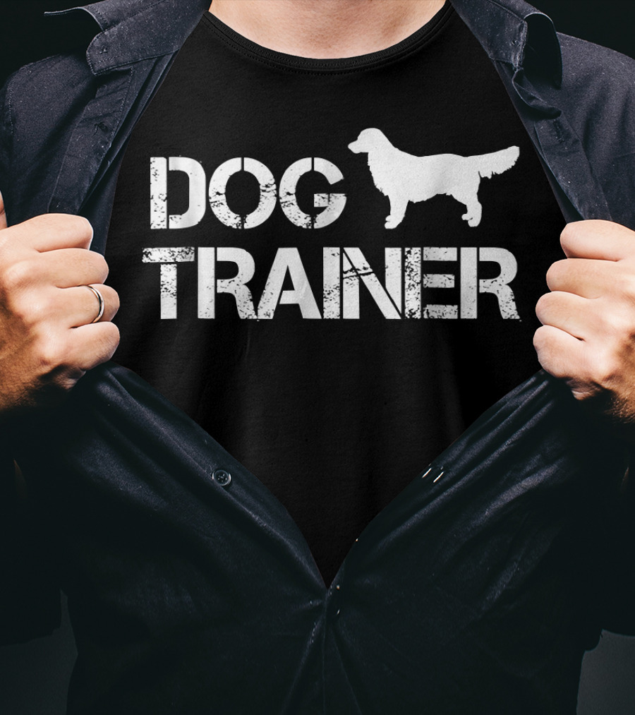 Dog Trainer Canine Handler Training Expert T-Shirt
