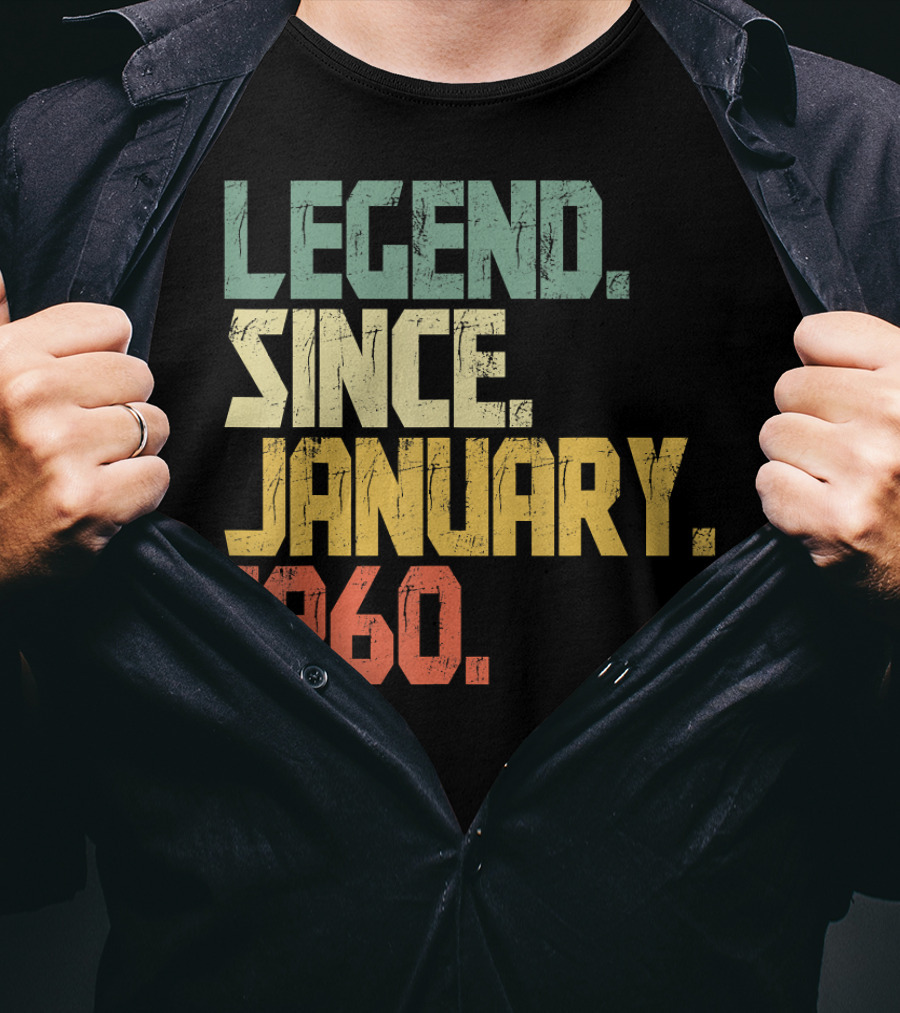Legend Since January 1960 T-Shirt