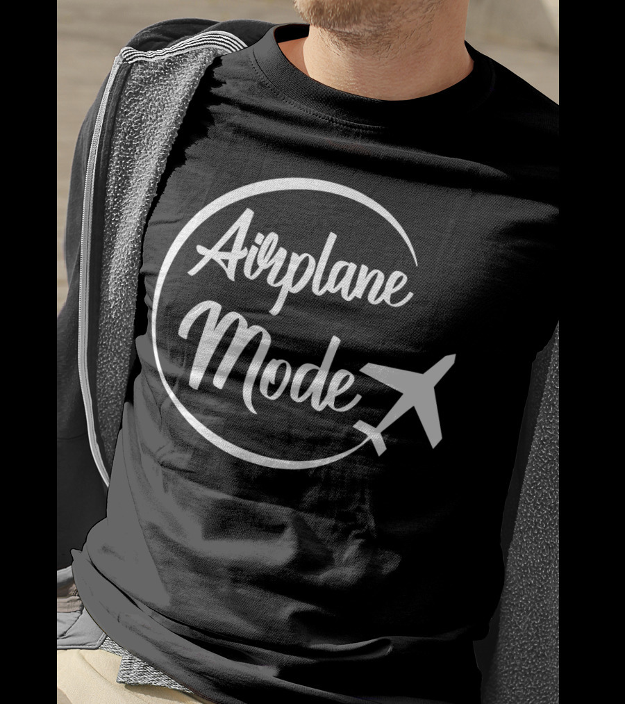 Airplane Mode Travel Vacation Getaway Essentials T-Shirt