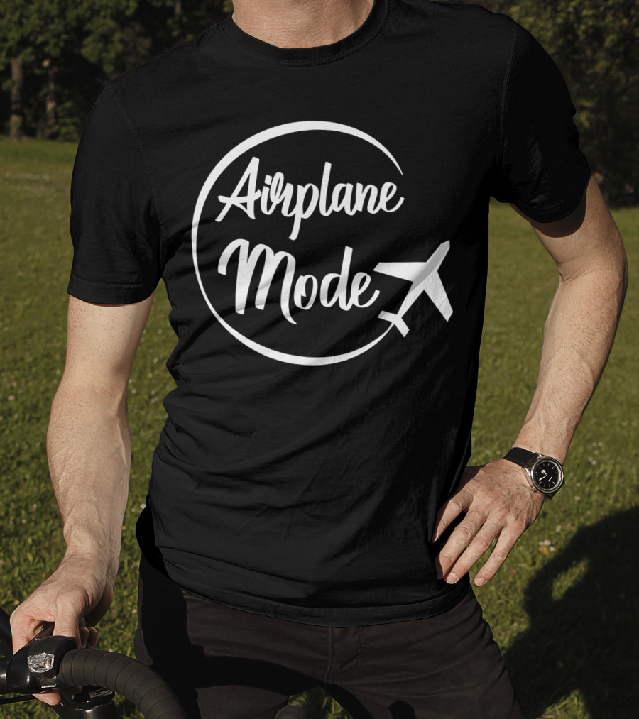 Airplane Mode Travel Vacation Getaway Essentials T-Shirt
