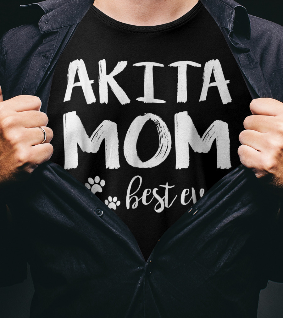 Akita Mom Best Ever T-Shirt