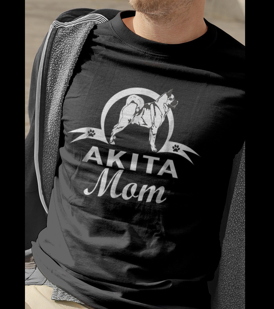 Akita Mom Dog Owner T-Shirt