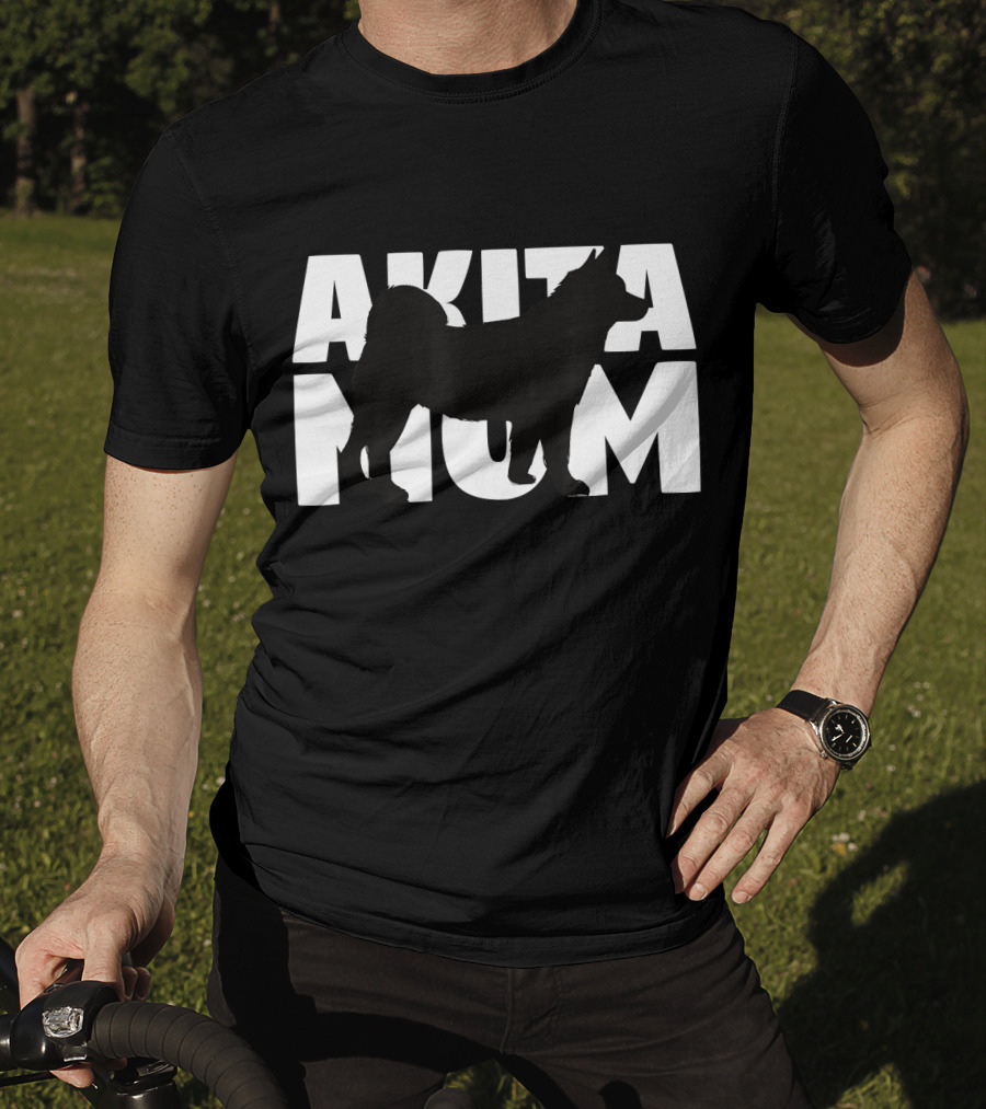 Akita Mom Akita Dog T-Shirt