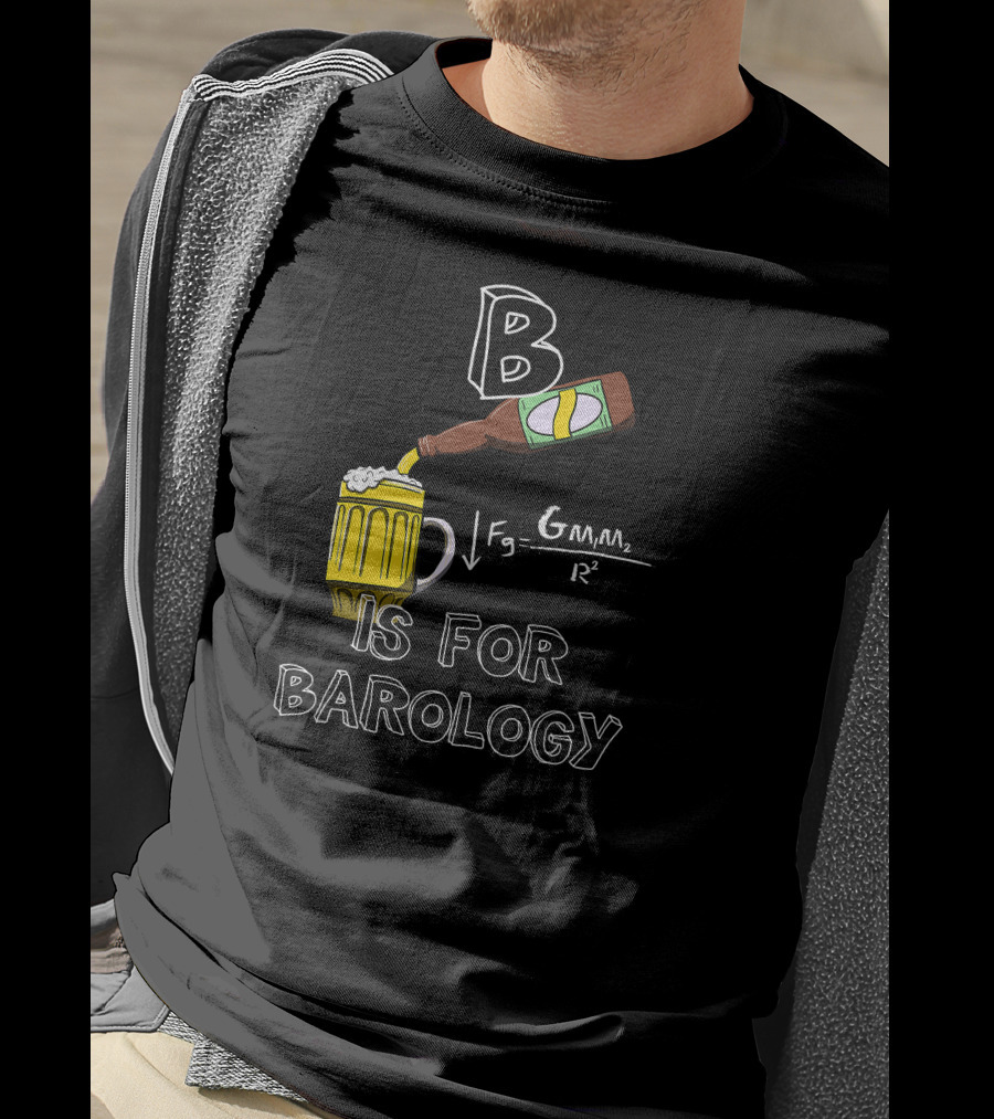B Is For Barology Physics Gravity Beer Mug T-Shirt