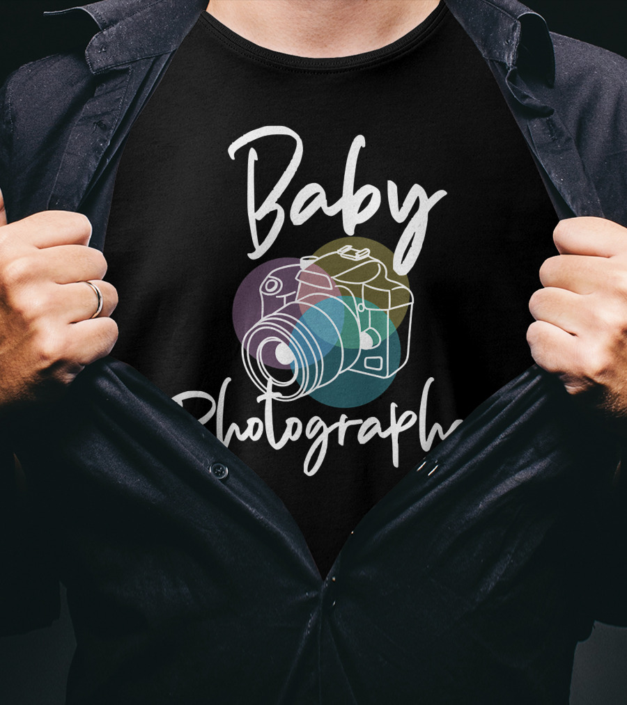 Baby Photographer Newborn Camera T-Shirt