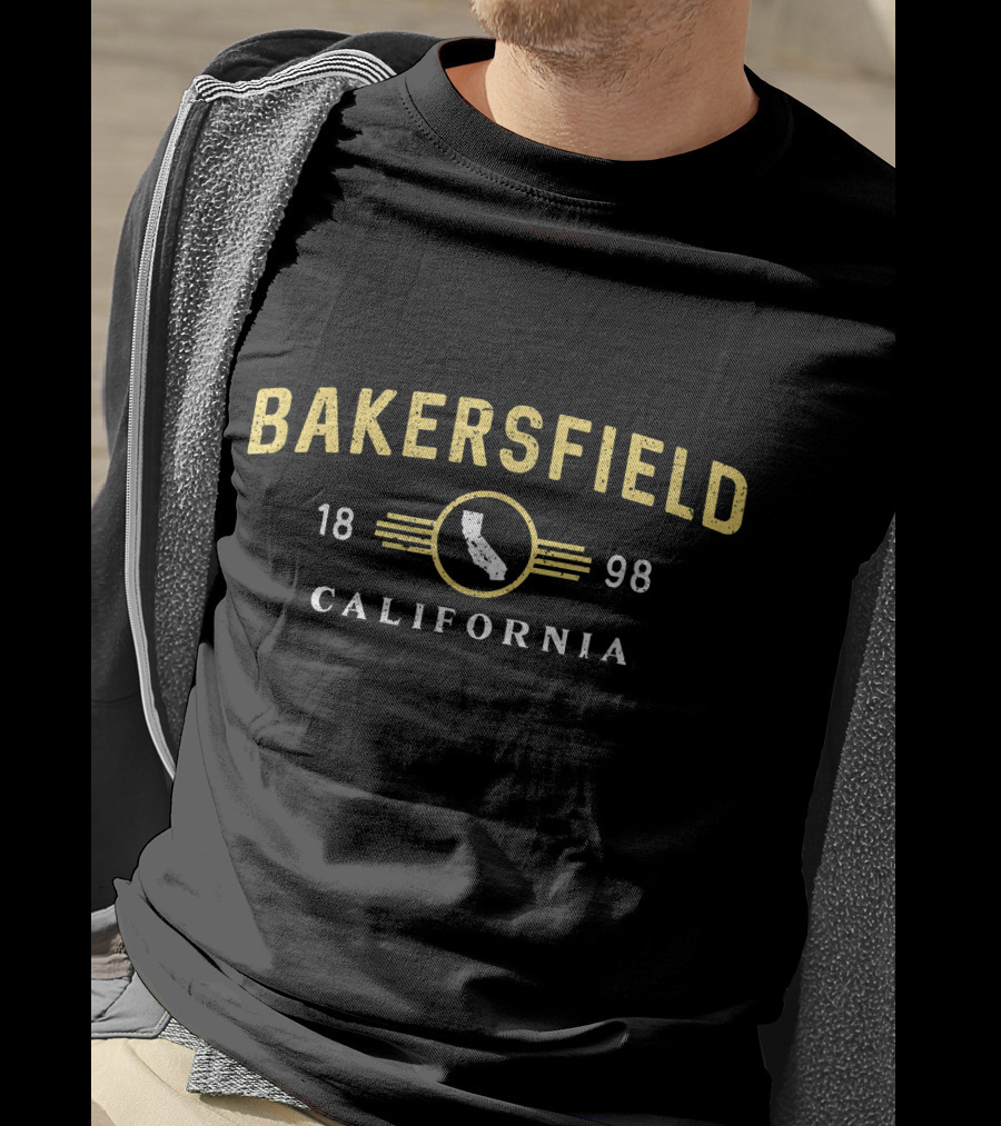 Bakersfield California 1898 Vintage Home T-Shirt