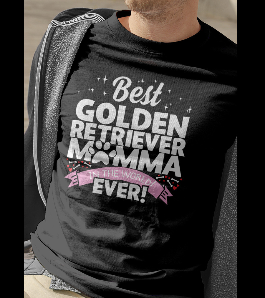 Best Golden Retriever Momma In The World Ever T-Shirt
