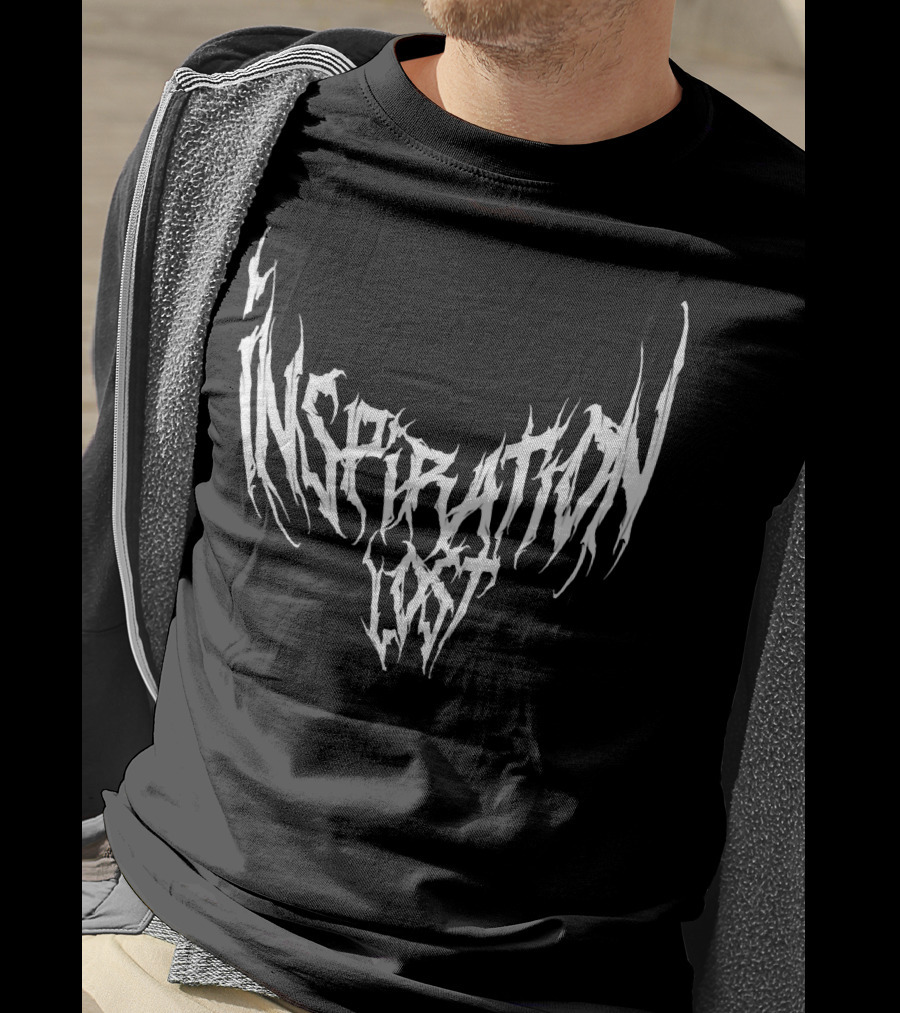 Inspiration Lost Big White Logo Swe T-Shirt