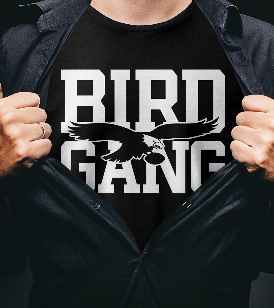 Bird Gang Philadelphia Football Eagle Mascot Fan Gear T-Shirt