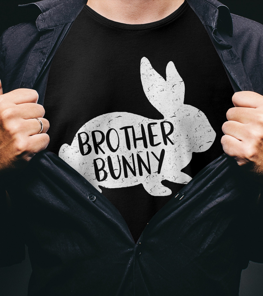 Brother Bunny Cute Matching Rabbit T-Shirt