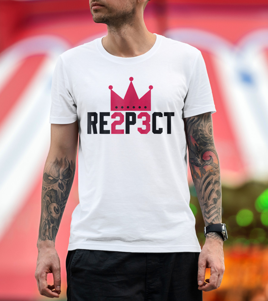 RE2P3CT Crown King 23 Chicago Fan T-Shirt