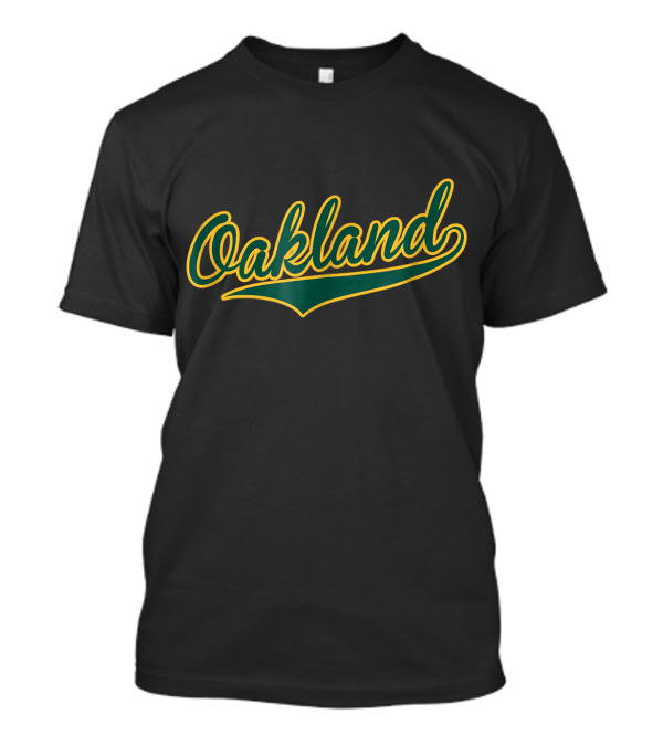 Oakland Baseball Script T-Shirt