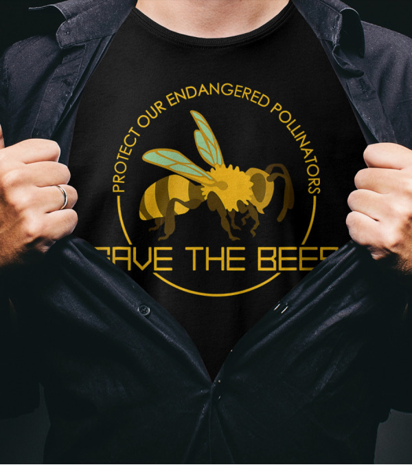 Protect Our Endangered Pollinators Save The Bees T-Shirt