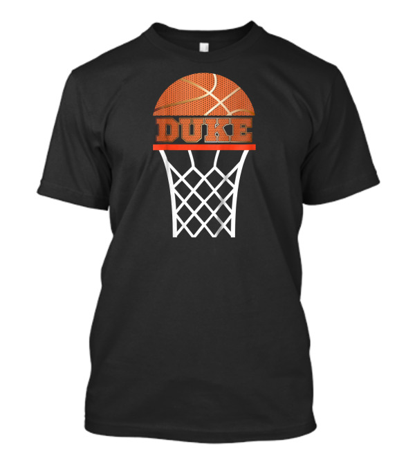 Kids Personalized Duke Basketball Hoop T-Shirt