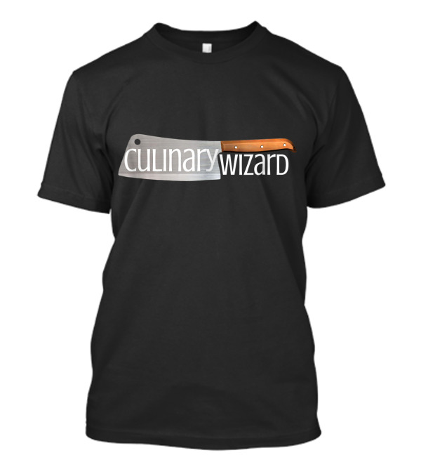 Culinary Wizard Cleaver Cook Chef T-Shirt