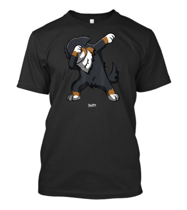Dabbing Bernese Mountain Dog Dab Dance TeeHut T-Shirt